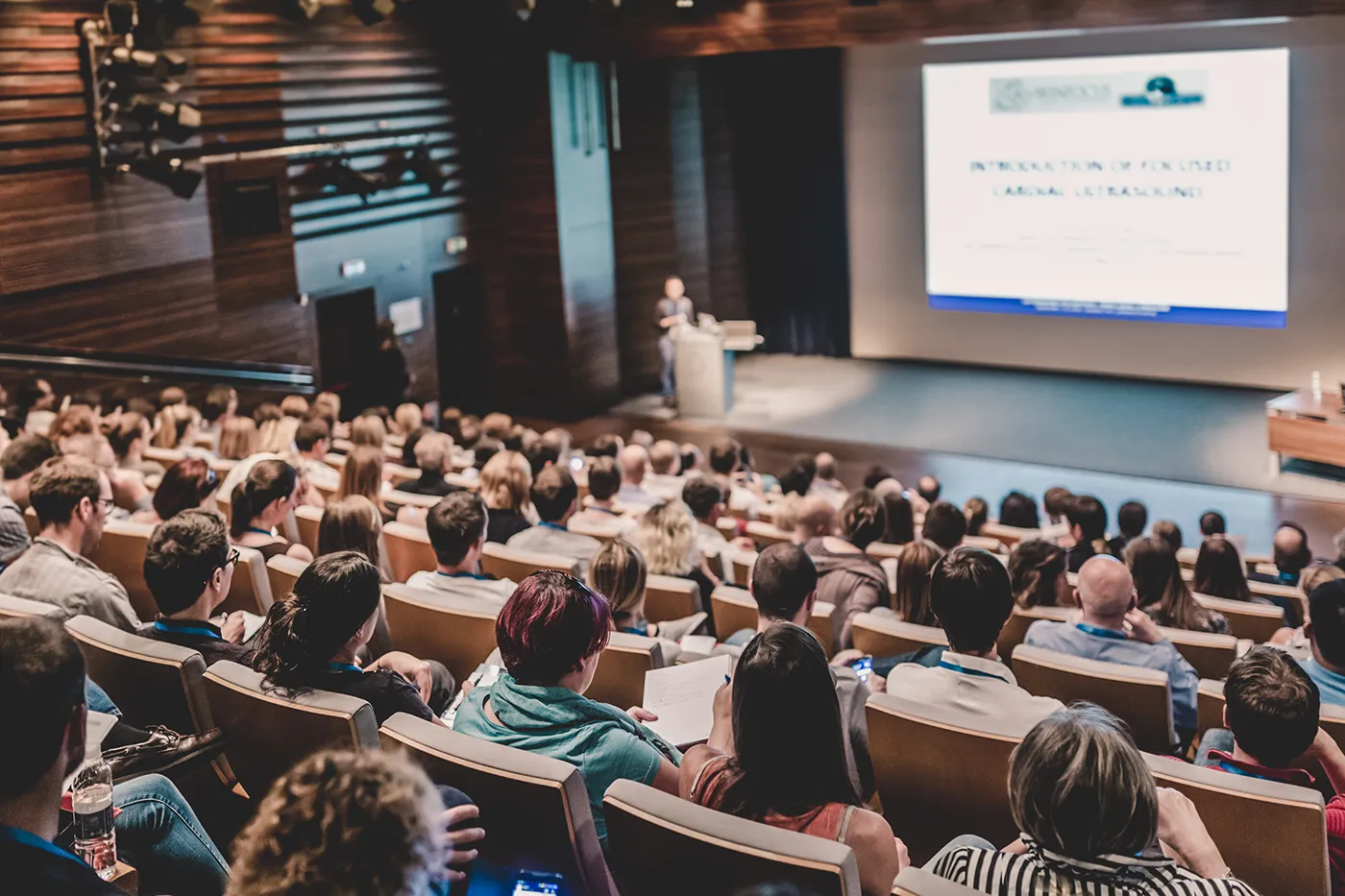 university lecture hall