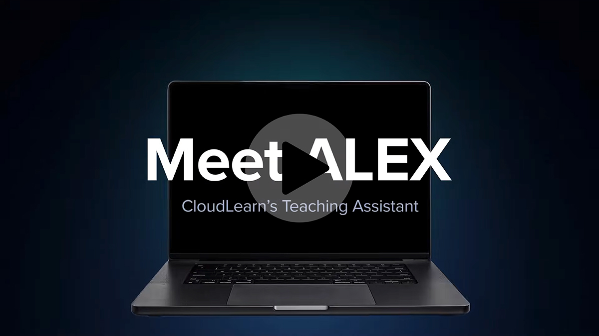 Meet Alex, CloudLearn's teaching assistant